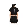 Y-3 Logo Print Crew Neck Short Sleeve T-Shirt Women Tops Black IR7096