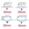 1Pcs Fastening Clamping Ring Capacitor Clip Iron Hoop Holder Tin Plated Mounting Clamp 25mm 30mm 35mm 40mm 2 Feet Fixing Bracket