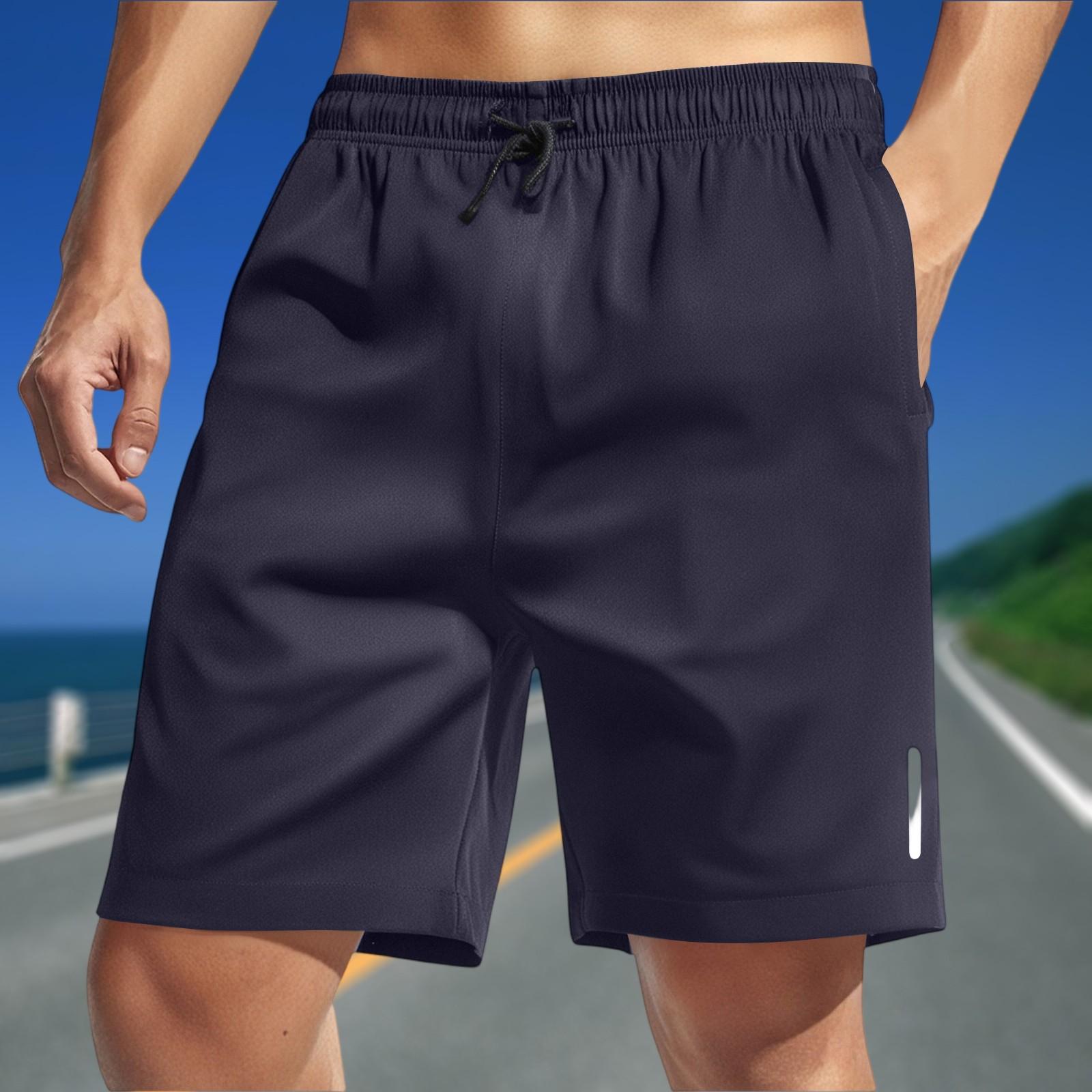 

Men s Summer Sports Loose Ice Silk Pants Breathable Quick-Drying, Loose- Four-Way Stretch Shorts XXXL