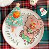 Cartoon Christmas Lollipop Greeting Card with Inspirational Message and Exquisite Artwork for Students