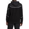 adidas Sweatshirts Men's Black Hooded Moderate Regular HL6913