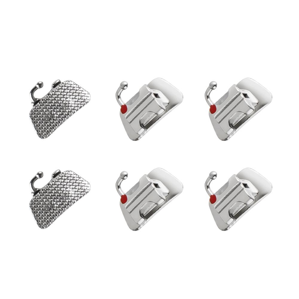 10 Kit Dental Kieferorthopädische Convertible Buccal Tubes 1. Molar Roth MBT Edgewise 022
