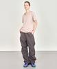 BASIC HOUSE Women'S U-Neck Oversized Stretch Short Sleeve T-Shirt Dark Beige Lats0210