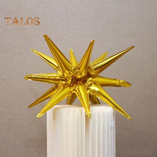 6 buc. Baloane cu stea Baloane din Mylar din folie Starburst cu 12 puncte pentru fundal pentru aniversarea nunții Crăciun Anul Nou Accesorii pentru petrecerea de naștere