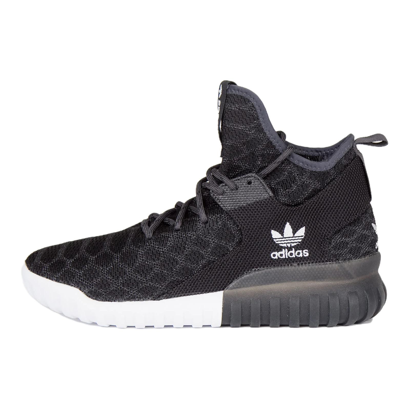 Adidas Tubular X Primeknit 'Core Black Carbon' B25591 cm