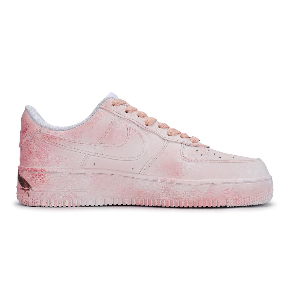 Nike Air Force 1 811 Manufacturing, Cherry Blossom Rain, Special Shoe Box Low top Skateboard Shoes Unisex Pink Brown CW2288-111(Team80-S-BOX)