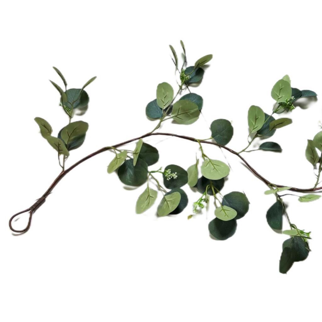 Twinkling Tree Olive Vine 6ft Fairy Light Olive Vine Garland Lighted Artificial Vine Garland for Wedding Party Decor
