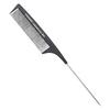 Hairdressing Fine-Tooth Steel Tail Comb for Women's and Men's Haircut & Updo