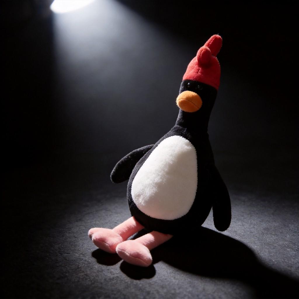 Super Invincible Wallace And Gromit Penguin Plush Toy With Pp Cotton For Kids And Adults