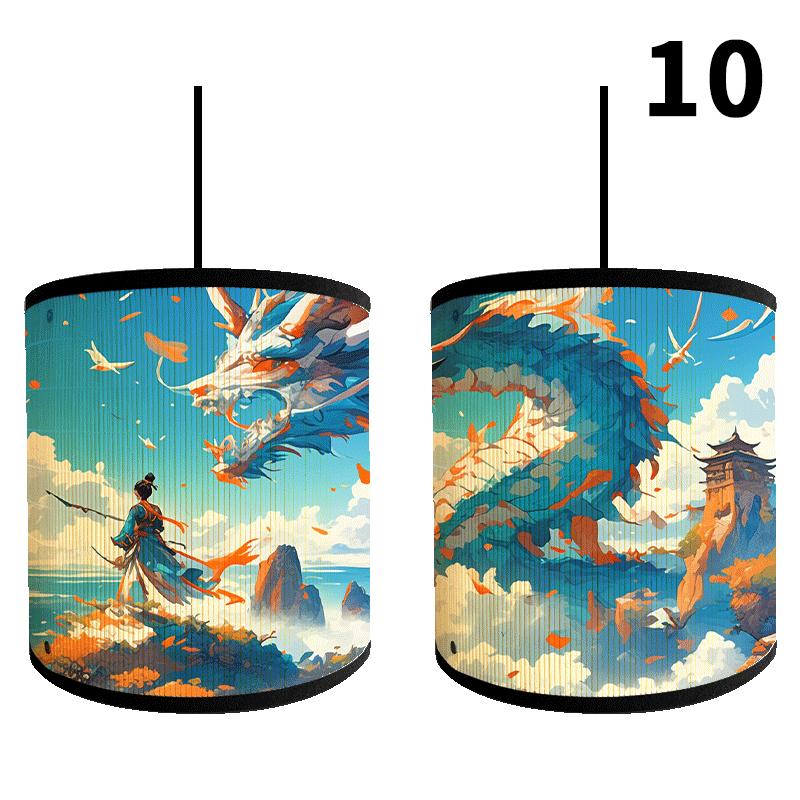 Japanese Style Lamp Shade Bamboo Art Light Cover Bar Cafe Homestay Restaurant Decor Chandelier 30cm Home Bedside Wall Lamp Cover