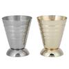 2Pcs Multifunction 304 Stainless Steel Wine Cocktail Jigger Bartender Ounce Cup Bar Supply 75ml