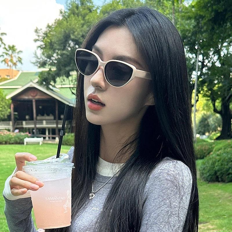 Retro Cat Eye Sunglasses Women'S High-End Sunglasses With The Same Anti-Ultraviolet Polarized Sunglasses