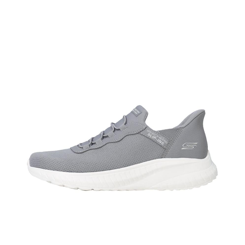 Skechers Слипоны Удобные Легкие Низкие Повседневная Обувь Мужские кроссовки Серый 118300-GRY 39.5