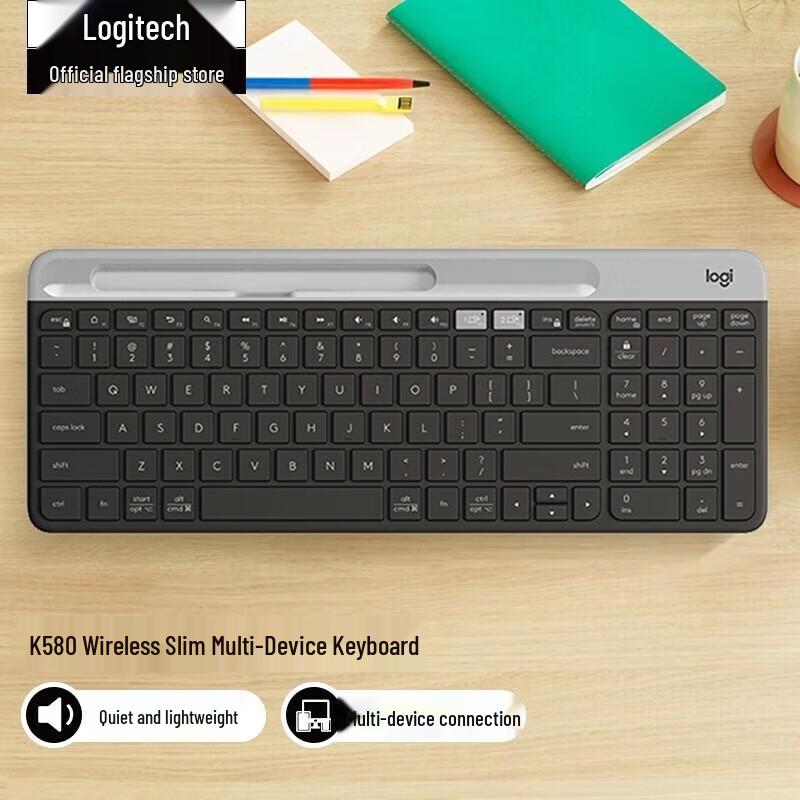 

Logitech K580 Slim Multi-Device Wireless Keyboard