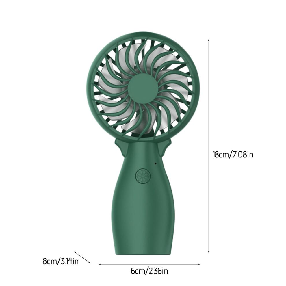 Tragbarer Ventilator Handventilator Leise Große Windkraft Outdoor Reise Tragbar Kompakter Ventilator