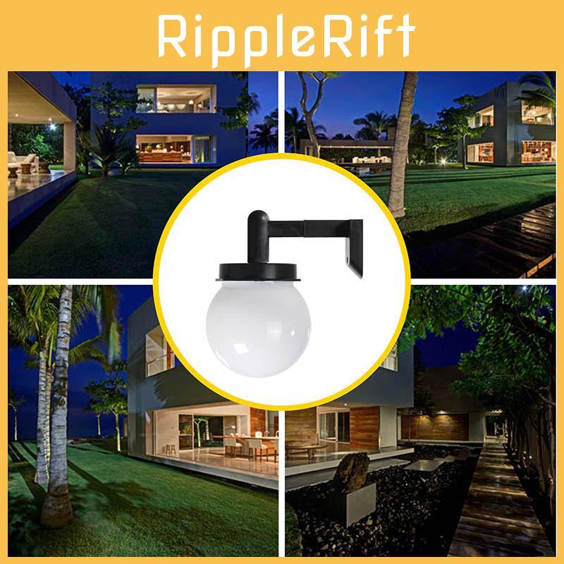 Creative Globe-shaped Led Wall Lamp Modern Balcony Corridor Light Ip44 Certified