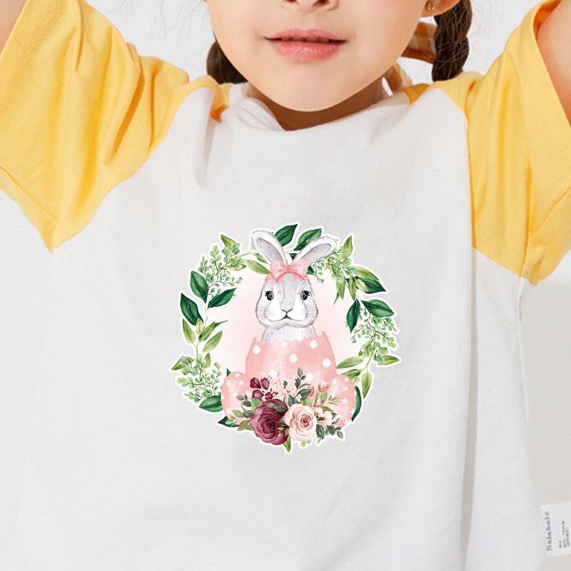 Dla kobiet naklejki na ubrania Diy moda termotransferowa śliczna naszywka Deco