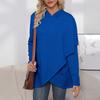 Women's Fashionable, Casual, Comfortable, Round Neck, Zipper, Long Sleeve, Warm Sweatshirt