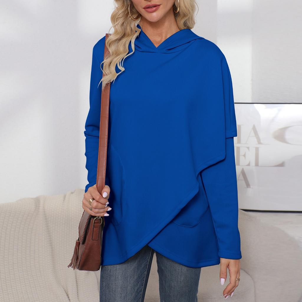 Women's Fashionable, Casual, Comfortable, Round Neck, Zipper, Long Sleeve, Warm Sweatshirt
