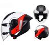 Caldo per LS2 AIRFLOW II Casco Jet Visiere Argentate, per LS2 OF616 Lente Casco, Casco Moto Open Face Lente Colorata