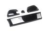 SecondStage Suzuki Swift Sport Front Grille Piano S056BLK Garnish, Black,