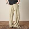 Spring and Summer New European, American, Japanese and Korean Pure Cotton Khaki Machete Loose Straight Boy Casual Pants Men's Pants