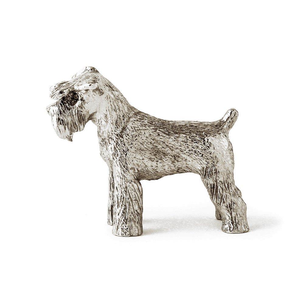 Miniature Schnauzer Made in England Art Dog Figurine Collection
