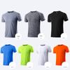 CANGHPGIN T-shirt de sport à manches courtes pour hommes, séchage rapide, Fitness, respirant, évacuant la transpiration, taille M-4XL