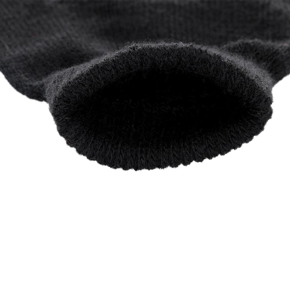 Elastic for Men Thicken Sports Cycling Fingerless Gloves Mittens Knitted Gloves Half Finger Gloves