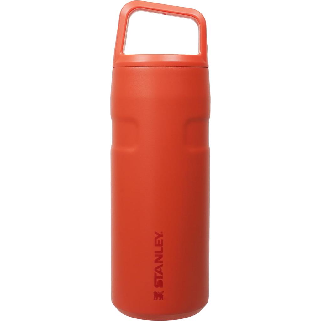 STANLEY Aerolite Vacuum Bottle 470ml Hot Coral Water Bottle Cold Insulated Lightweight Sturdy Outdoor Sports Dishwasher Safe Warranty Japanese 0.47L
