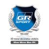 3D Metal Car Side Body Trunk Stickers Emblem Badge Decal Accessories For S1 GRsport Hilux Aygo Yaris Corolla Rav4 CHR Auris JH0