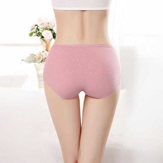 Cotton Underwear for Women Soft Breathable Mid Rise Hipster Panties Full Coverage Ladies Stretch Briefs