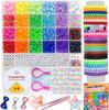 Kit DIY Brățară cu Mărgele Cruce - Set Materiale pentru Mărgele Handmade pentru Accesorii de Fabricare a Bijuteriilor