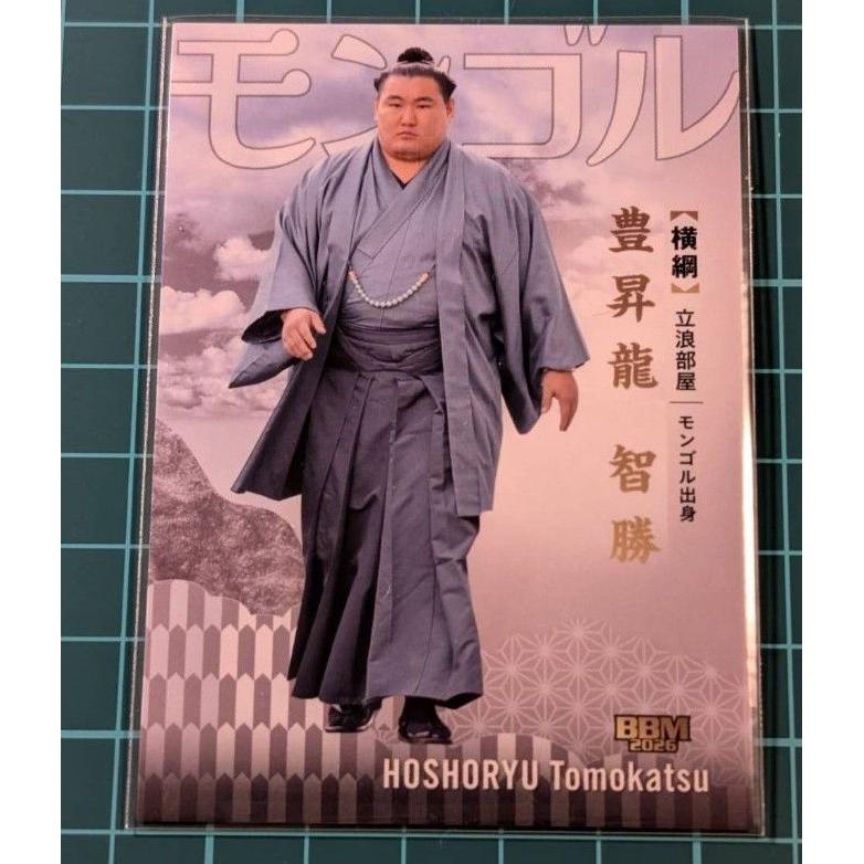 Used Sumo Card Go Yokozuna Toyoshoryu Secret Rare Card