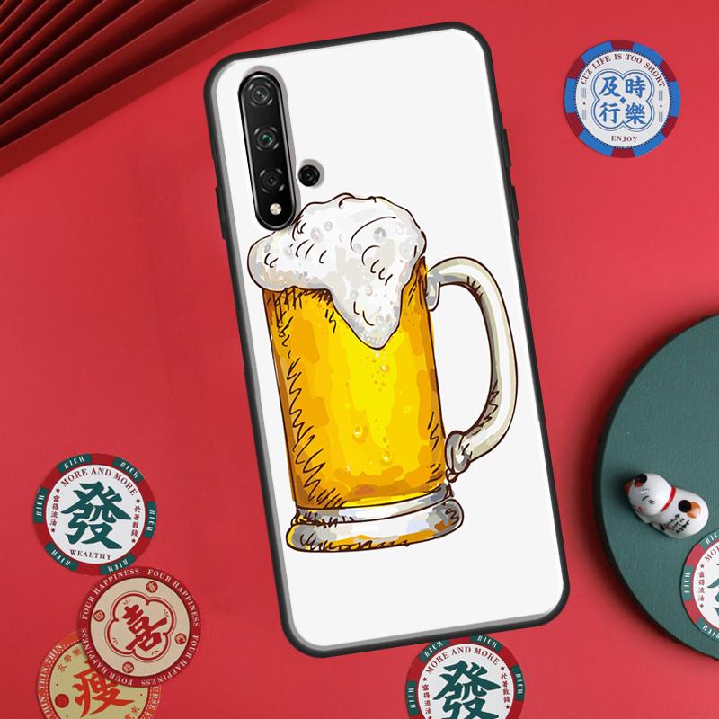 

Beer Cup For Huawei P30 P20 P40 Lite P60 Pro Nova 5T 12s 12i 11i Y90 Y70 Y60 Y61 Y91 Y72 9 10 SE Case Huawei Nova 10