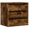 Smoke Oak Chest of Drawers 60 x 41 x 58 cm Wood Based Material