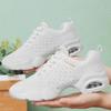 Women's Dance Shoes White Sports Dance Shoes Soft Soled Mesh Jazz Shoes