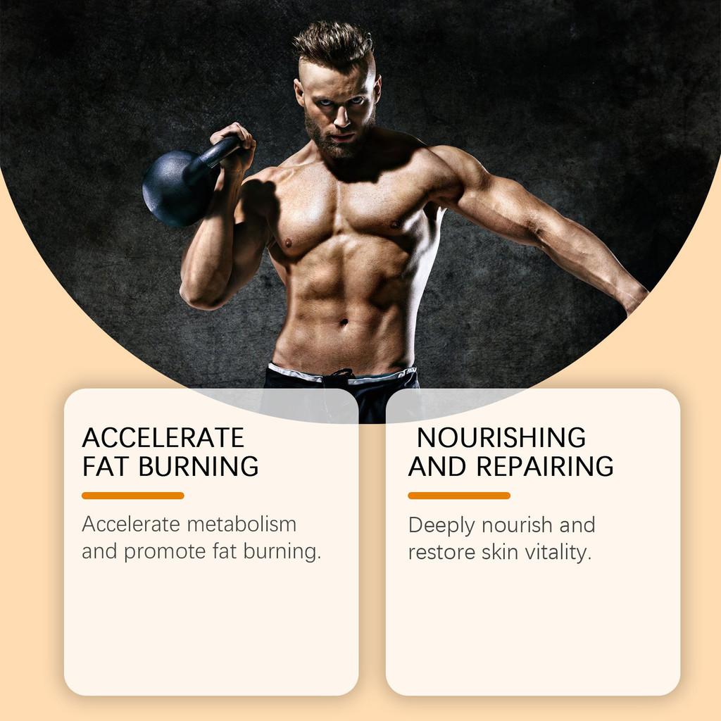 East Moon Fitness Men's Cream Hydrating Moisturizing Firming Body Lotion For Men