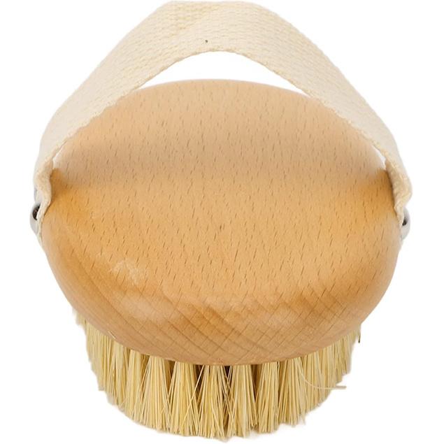 Body Brush, Exfoliating Body Skin Scrubber, Beech Wood Skin Brush with Massage Effect for Legs Foot, Skin Firming Removes Dead Skin, for Body, Back,