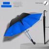 Umbrella Is Enlarged, Thickened, Reinforced, and Specially Designed for Heavy Rain, Suitable for Three People, with Long Handle, Golf-Sized