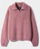 Dimiteulibeullaeg Essential Hairy Half Zip Knit_Pink