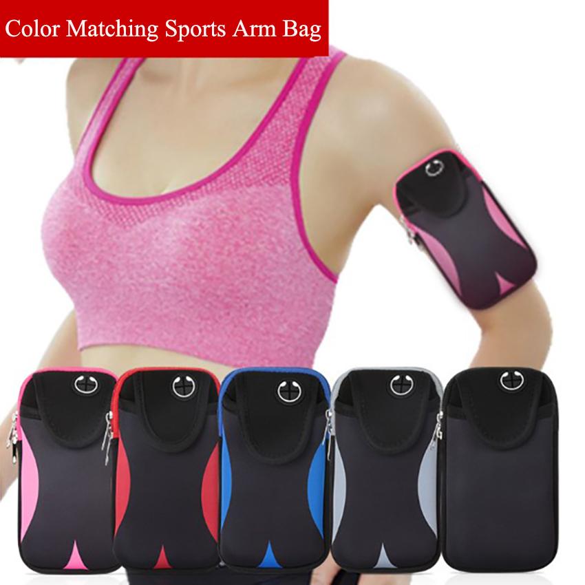 Universal Sports Armband Bag ,Phone Pouch Wrist Holder Mobile Phone Bags Wrist Arm Bag For Outdoor Sport Climb Running 6