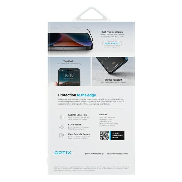 Uniq Optix Vivid Iphone 16 Plus / 15     Plus / 14 Pro Max 6.7 Clear Szkło Hartowane Z Aplikatorem