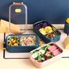 Edelstahl Isolier-Lunchbox für Erwachsene, doppelwandig, 304, Lebensmittelbehälter mit Trennwänden, auslaufsicher, Bento, für das Büro