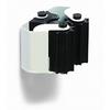 BROOM HOLDER W/ WHITE ADHESIVE ROLLERS(2nd)
