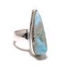 Republic Larimar Gemstone Handmade 925 Sterling Silver Jewelry Ring Size 6 SU-10443