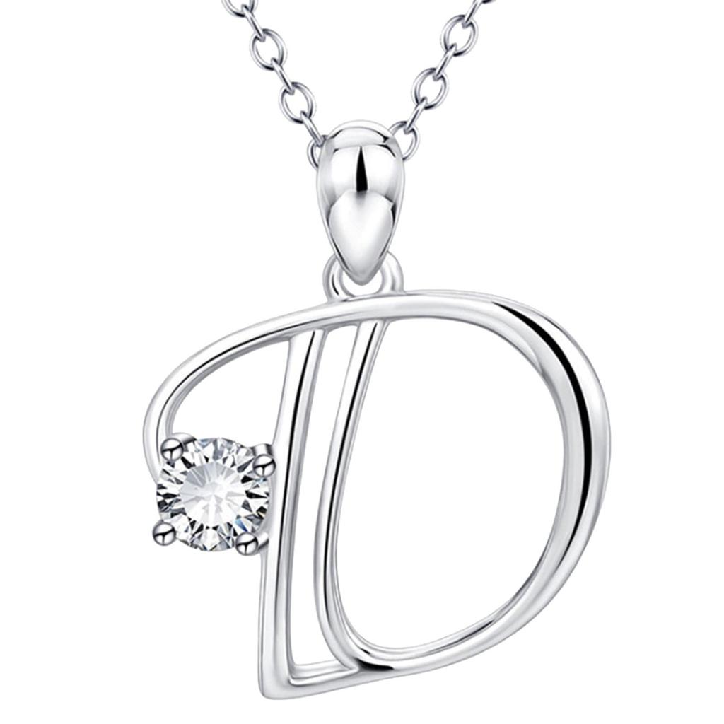 26 English Letters Fashionable Diamond Pendant Popular Items Necklaces