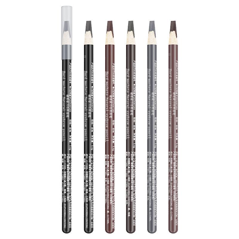 Hard Core Wild Eyebrow Pencil Waterproof and Sweat Resistant Root Clear Machete Makeup Artist Eyebrow Pencil