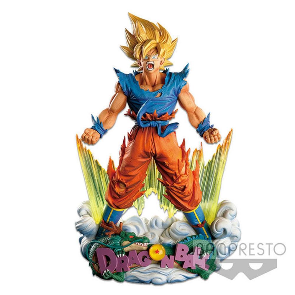 6 Stück Anime Dragon Ball Son Goku Gojita Broly Figur Vegeta Migatte no Gokui Set Modell Spielzeug und Puppensammlung Actionfigur