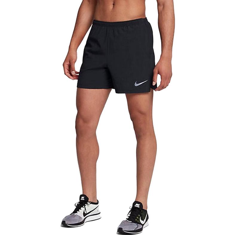 Nike Logo Print Elastic Waist Sports Shorts Men shorts Black 892910-010